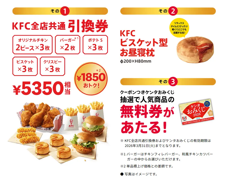 ケンタッキー福袋2026詳細